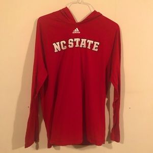 North Carolina State Adidas Climalite Hoodie